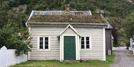 草屋根の家 ノルウェー